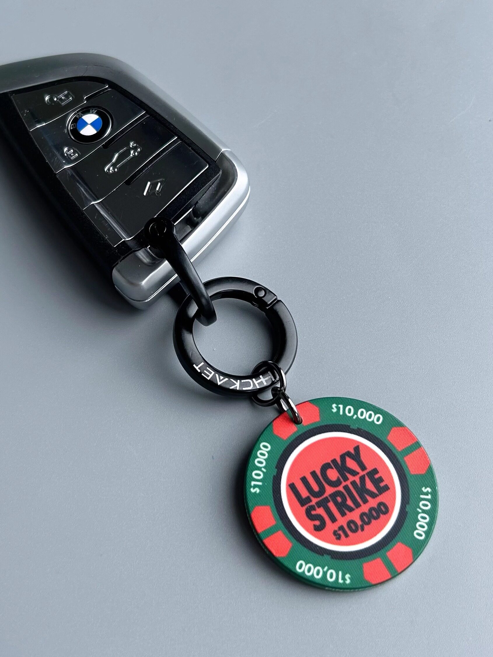 2026 Good Luck Ceramic Chip Pendant Lucky Bag Ornament Backpack Accessory Car Keychain New Year Gift