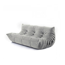 Freehand space Italian togo Caterpillar lazy recliner living room simple creative floor-to-ceiling sand dog combination sofa