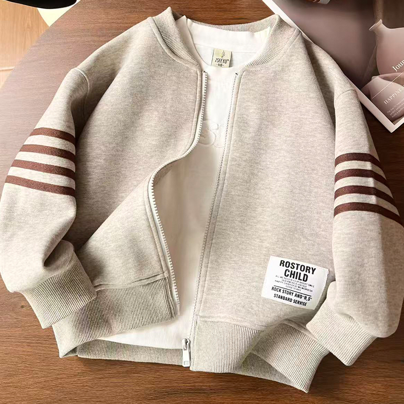 Children's Jackets for Spring and Autumn, Stylish Baseball Jackets for Boys and Girls, Boys' Medium and Large Size Clothing, Autumn Clothes, Cardigans Children's Jackets for Spring and Autumn, Stylish Baseball Jackets for Boys and Girls, Boys' Medium and Large Size Clothing, Autumn Clothes, Cardigans