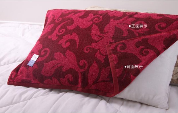 Vàng Số cặp gối cotton chính hãng Dày thoải mái mềm mại Epic Dark Wedding Gối Khăn bông khăn bông gối