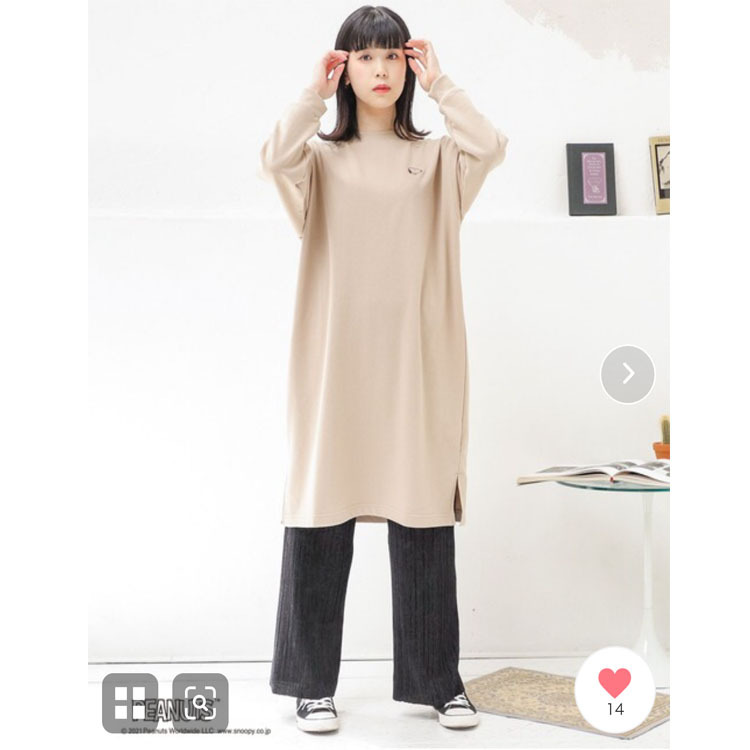 Sanrio Girl Cartoon Letter Pom-Pom Sweatshirt Spring and Autumn New Style Exported to Japan Casual Knit Dress