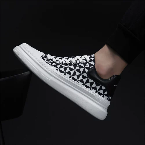 Обувь, дышащие кроссовки на платформе, кеды, осенняя, коллекция 2023