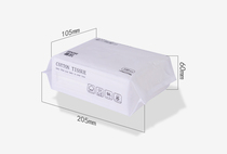 Baby wet and dry cotton soft towel newborn thick bag portable hand hand cotton non-wet wipes 100 draw 1 pack