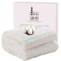Xikai gauze bath towel newborn baby cotton bath super soft absorbent children towel quilt baby cover blanket