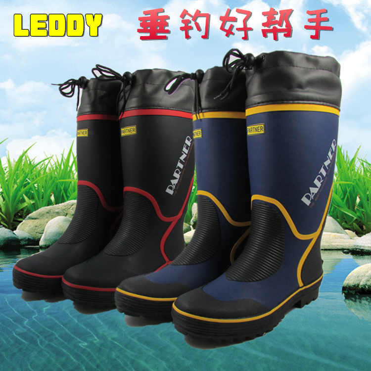 (Direct sales from Hongwu factory) Anti-skid water boots, fishing boots, waterproof shoes, anti-snake and anti-mosquito, fishing shoes, fishing