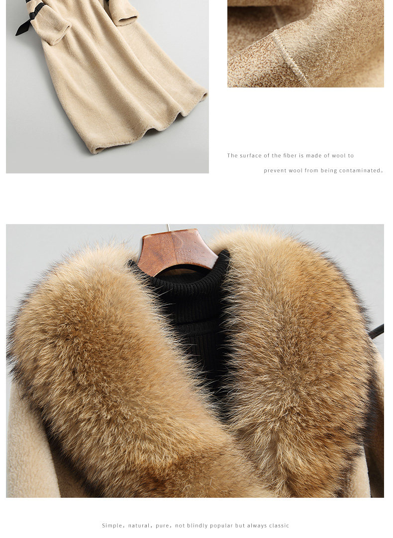 Manteau de fourrure femme - Ref 3174646 Image 19