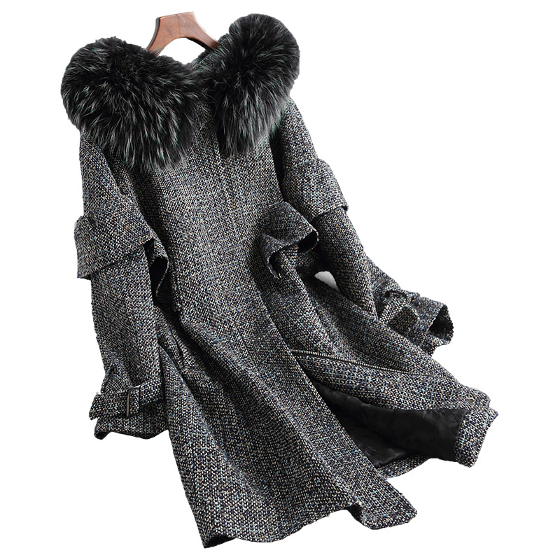 Manteau de fourrure femme - Ref 3174336 Image 5