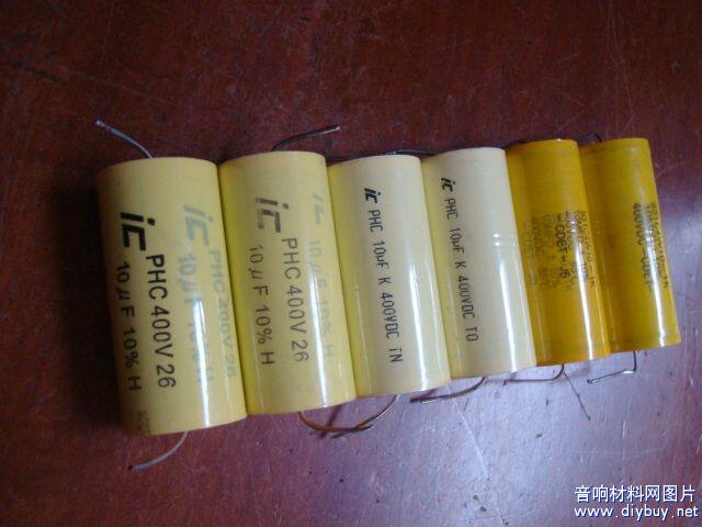 Dismantling machine Import IC CDE Axial Fever capacitor 400V 10UF 106 divider Promise capacitor
