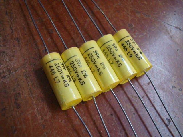 US KS Western Electric 2% Catch (tin film) 250V 0.039UF 39NF generation 0.033UF tin foil capacitor