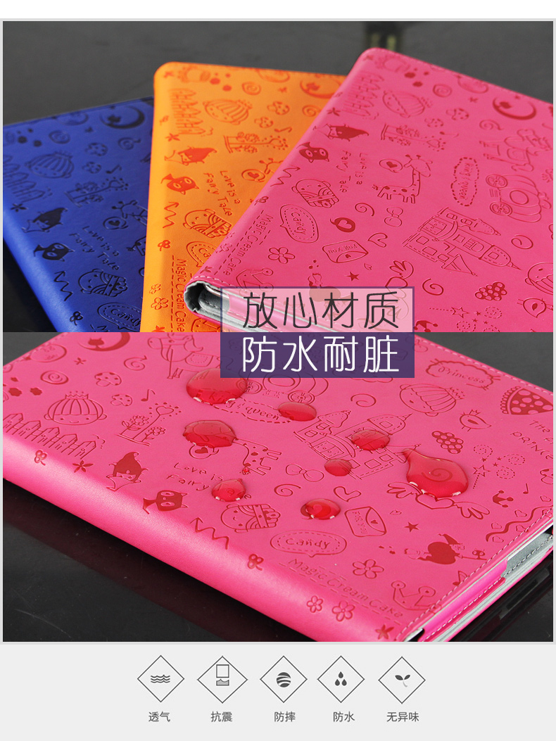 Apple iPad mini4 Cover Apple ipad Tablet 7.9 Inch Shell Mini 4 Leather Case A1550 Jacket A1538 Shell wifi Phiên bản 16G Drop 32 / 64G / 128G - Phụ kiện máy tính bảng bàn phím ipad pro 12.9
