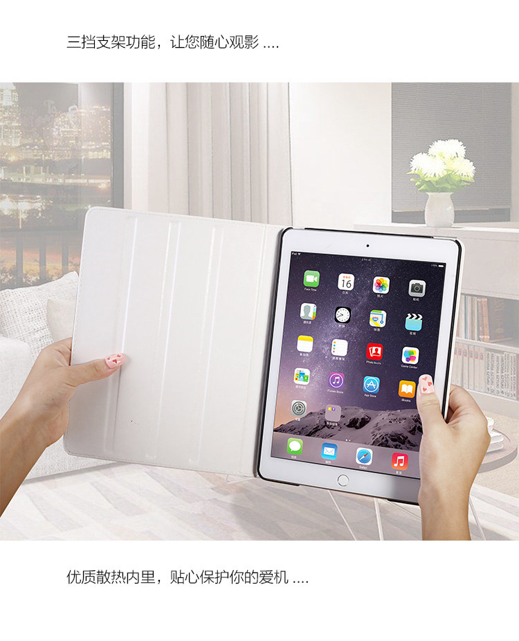 Ốp lưng ipad2 / 3/4 Apple Tablet PC cũ piad mini1 shell 9,7 inch ipab Air2 jacket lpad shell mini4 bao da phim hoạt hình sáng tạo thả ngủ - Phụ kiện máy tính bảng ốp ipad air 4