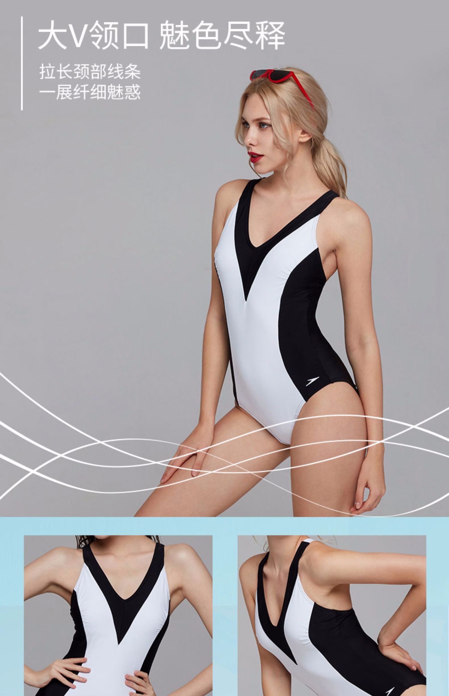 Đồ bơi nữ Speedo khoe bụng thon gọn thời trang áo tắm tam giác mỏng một mảnh 2019 mới - Bộ đồ bơi One Piece đồ bơi liền thân