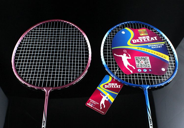Di Fu Te 6815 chính hãng 2 stick gia đình giải trí tập thể dục vợt cầu lông nam giới và phụ nữ đôi vợt cầu lông mua cầu lông