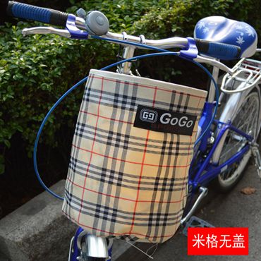 Panier pour vélo en toile - Ref 2259280 Image 14