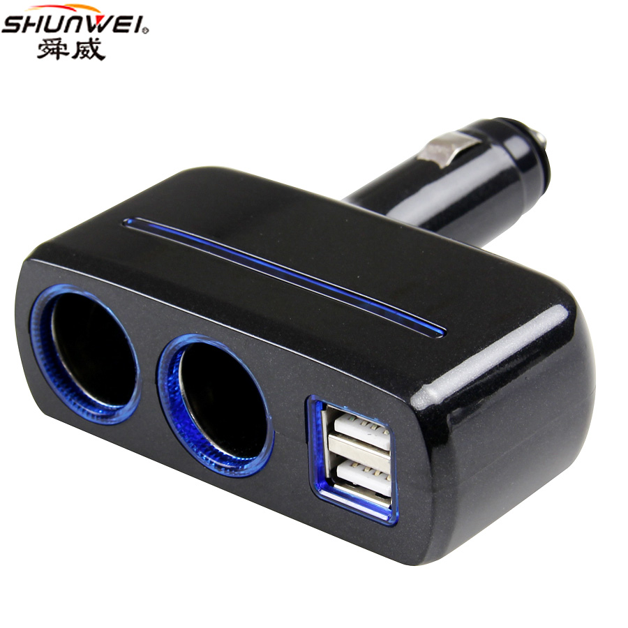 Автомобильное зарядное устройство в прикуриватель rock car cigarette lighter socket pd