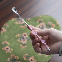 手工编织茶勺茶拨茶匙茶扒功夫茶具拨茶器家用六君子茶荷茶针