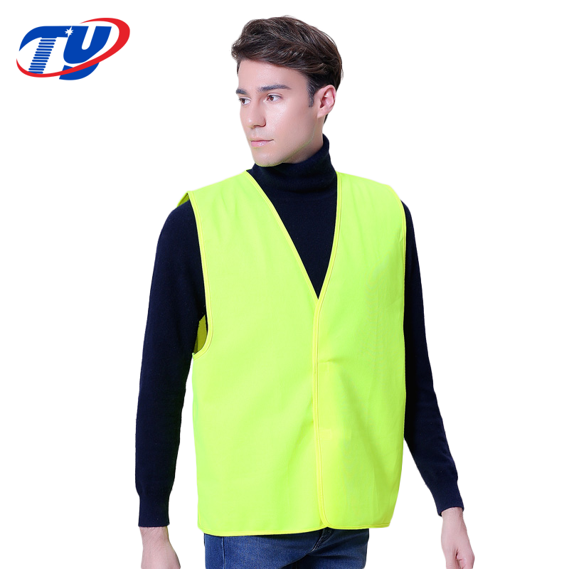 Fluorescent vest : Easy and lightweight riding wear - fit high - brightness visibility strong breathable promotion