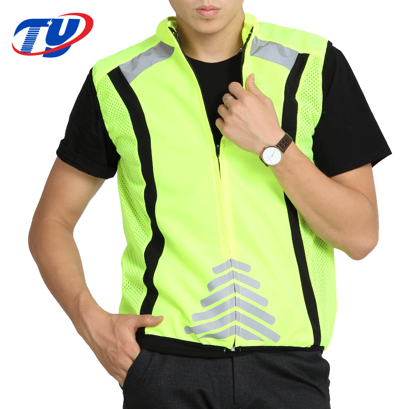 Bicycle reflective riding clothing safety clothing waistcoat vest sports safety protection motorcycle horse clip