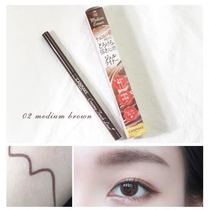 CANMAKE Jingtian very fine rich silk slippery raw eyeliner 02 Brown 03 black Brown 04 wine red