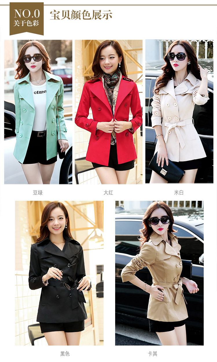 Trench pour femme en Polyester - Ref 3226921 Image 8
