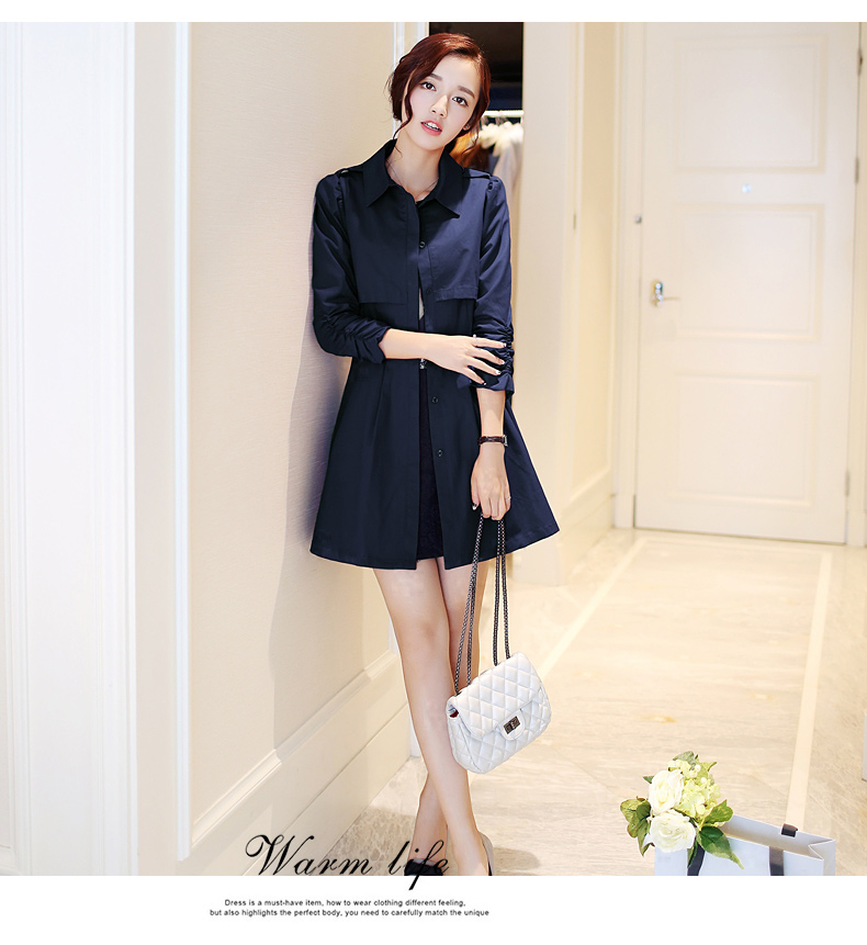 Trench pour femme en Coton - Ref 3228180 Image 20