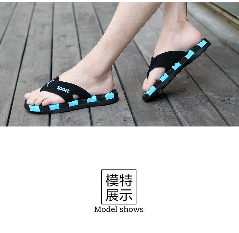 Mùa hè flip flops của nam giới cá tính bên ngoài mặc giày bãi biển mùa hè ngoài trời mềm dưới chống trượt dép và dép nam thời trang