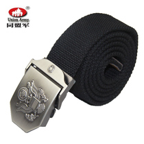 Allied outdoor military fans eagle emblem thick canvas belt leisure belt