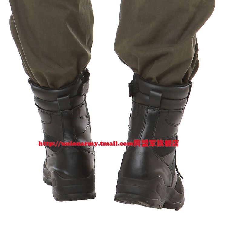 Boots militaires pour homme UNION ARMY en cuir - Ref 1402677 Image 14