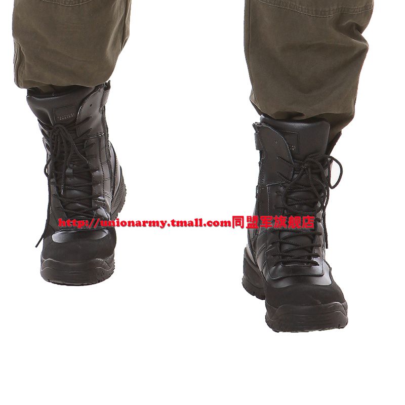 Boots militaires pour homme UNION ARMY en cuir - Ref 1402677 Image 11