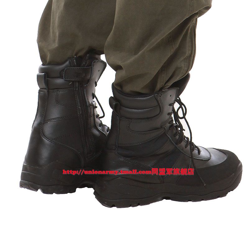 Boots militaires pour homme UNION ARMY en cuir - Ref 1402677 Image 15