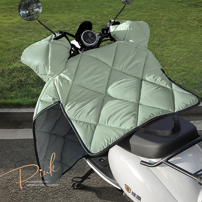 Electric car wind shield by winter gush thickened battery motorcycle waterproof wind shield all season universal rain-proof winter money-Taobao