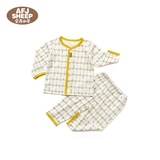 Детский лонгслив для новорожденных, нарукавники, комплект, летний тонкий кардиган, в западном стиле, 0-18 мес.