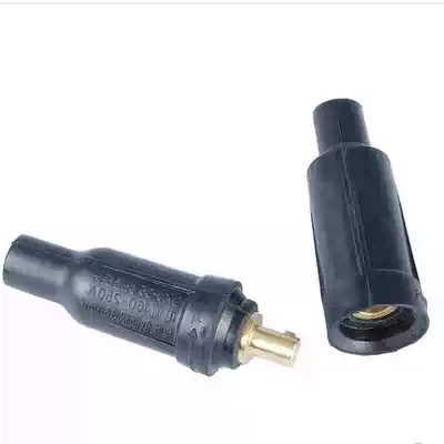 Electric welding machine pure copper joint 35-50 wire plug connector quick connection welding rod cable