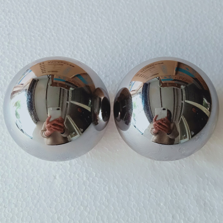 Baoding Iron Ball Solid Steel Ball Sports Fitness Health Grip Massage Ball Palm Hand Practice Force Ball 110MM