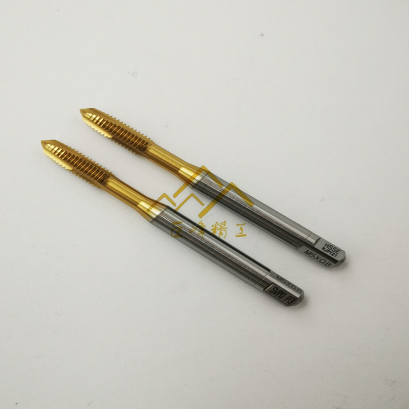Imported Japanese YAMAWA machine with titanium-plated tip tap M2345681012 increased diameter 6G screw tip tap