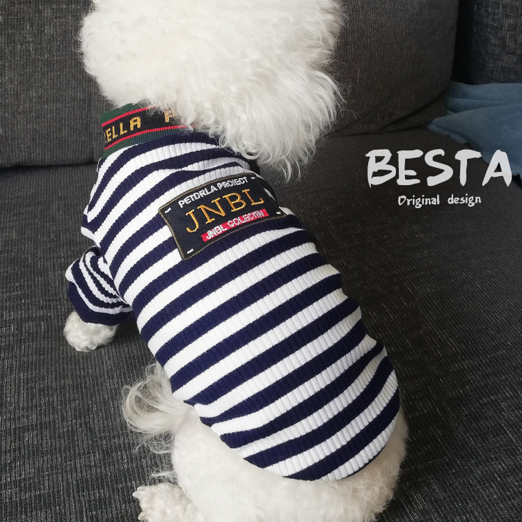 (Broken Code Clearance) Dog Clothes Spring and Autumn Clothes Summer Thin Pet Bichon Teddy Pomeranian Schnauzer Cat