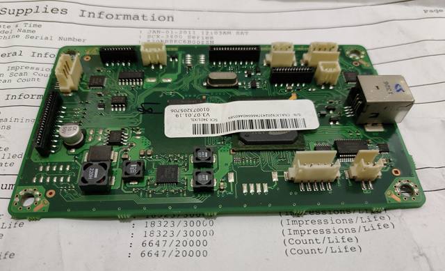 Samsung 3401 3405Fh 4321 4521F 4321Ns 3405 3406W Motherboard Interface Board Driver Board
