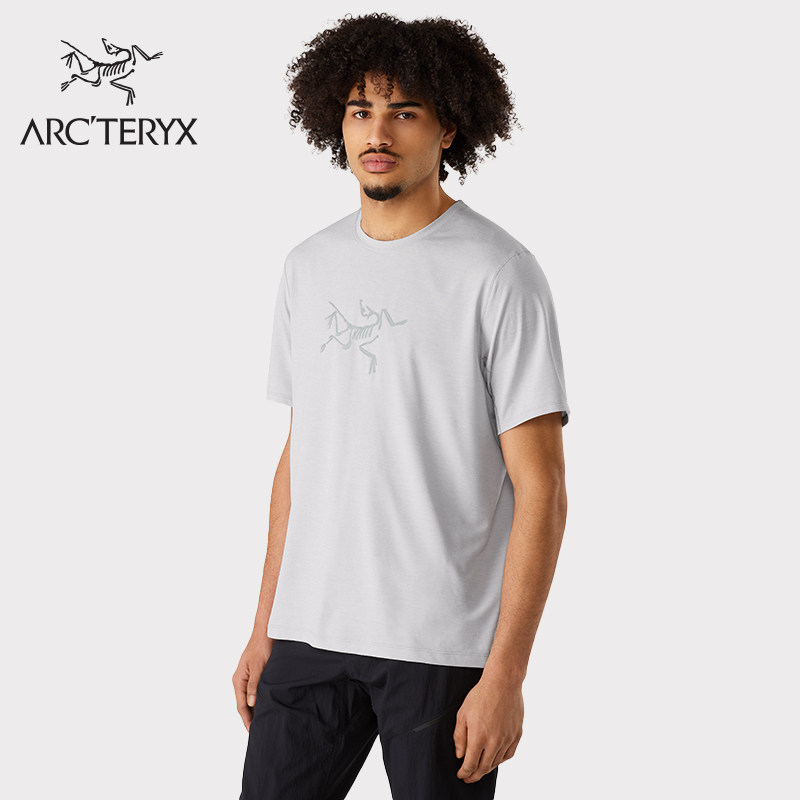 ARCTERYX Ancestor Birds CORMAC LOGO Breathable Man Speed Dry Short Sleeve T-shirt