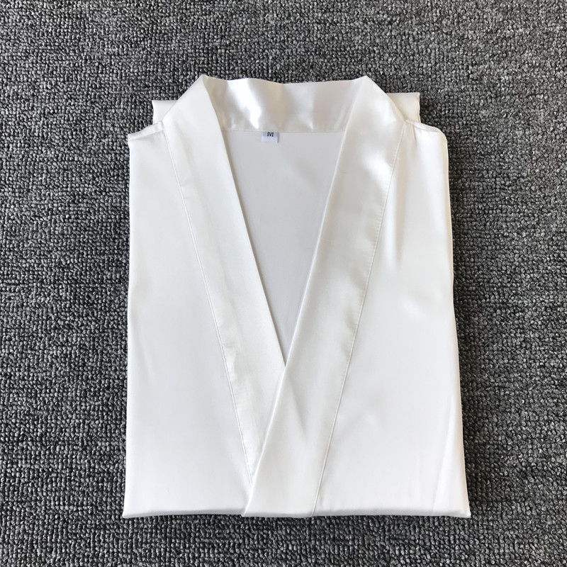 Champagne powder sexy lụa cô dâu phù dâu nhóm robe nữ wedding wedding party bạn gái mặc quần áo gown