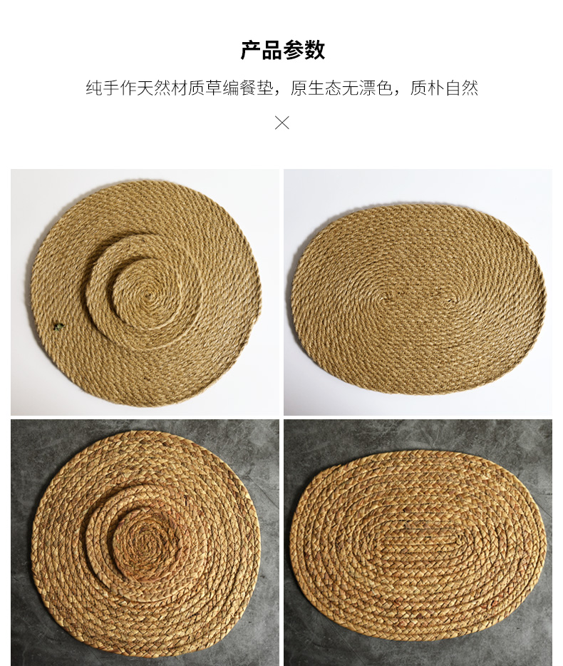 cách nhiệt chống nóng mặc dân cư mục vụ lanh rơm mat chống nóng bảng tấm bình mat mat mat nồi placemat - Khăn trải bàn khăn phủ bàn hội nghị