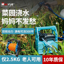 Small charging pump watering pumping vegetable artifact watering machine agricultural pumping watering ground vegetable garden lithium electric gonor 12V