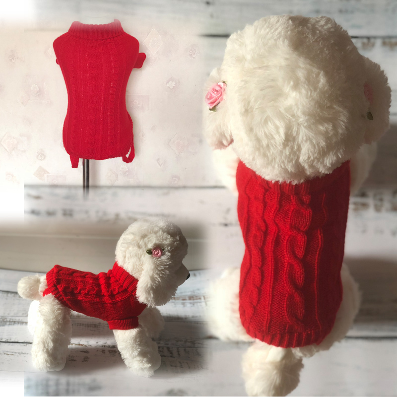Small Dog Clothes Four-Legged Teddy Sweater Autumn Pet Cat Pomeranian Bichon Small Puppy Corgi Autumn and Winter Clothing Small Dog Clothes Four-Legged Teddy Sweater Autumn Pet Cat Pomeranian Bichon Small Puppy Corgi Autumn and Winter Clothing