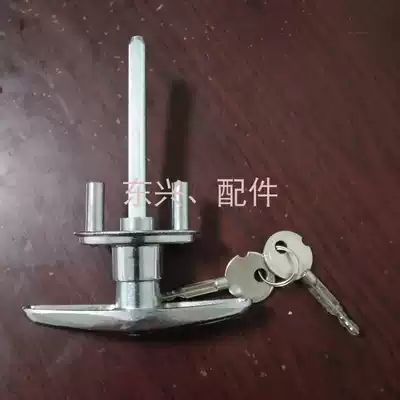 Garage door lock manual lock cross lock emergency lock handle hand lock rolling door lock remote control flap garage door lock cylinder