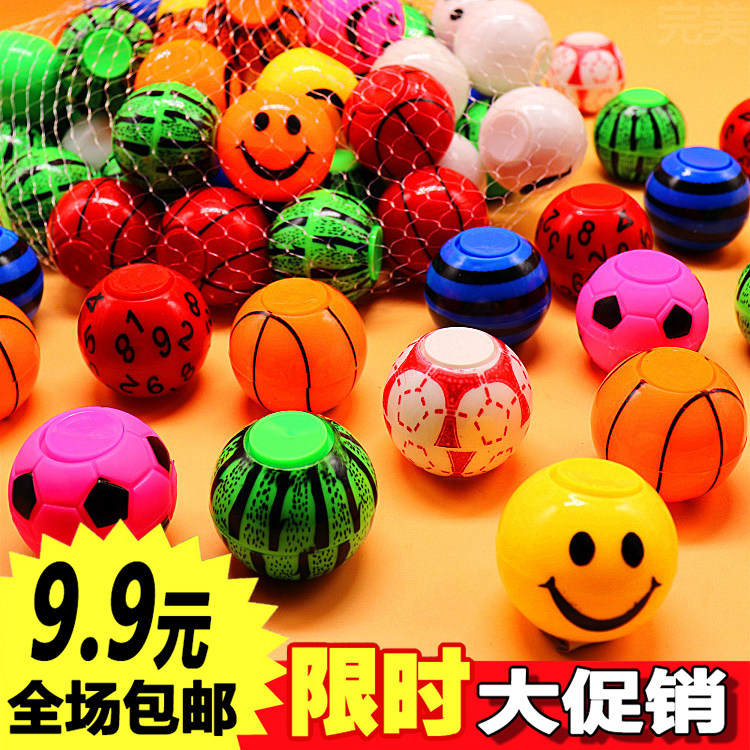 Fun football-like fingertip spinning gyro Primary school student finger gyro Children's adult classic nostalgic decompression toy