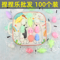 Childrens Day Gift Knock Animal Super Meng Group Unpressurized Artificial Push Code Small Gift Event Gift Gift