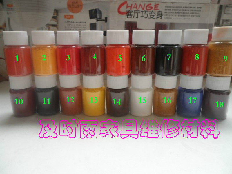 Furniture Maintenance Material Import Color Pink (5 Yuan bottle)