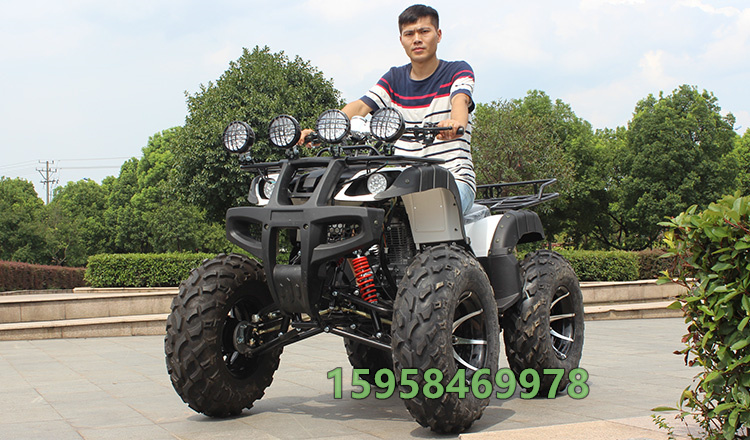 Lớn và nhỏ bull trục lái xe ATV bốn bánh off-road leo núi xe máy điện 125-250 tất cả các địa hình địa điểm