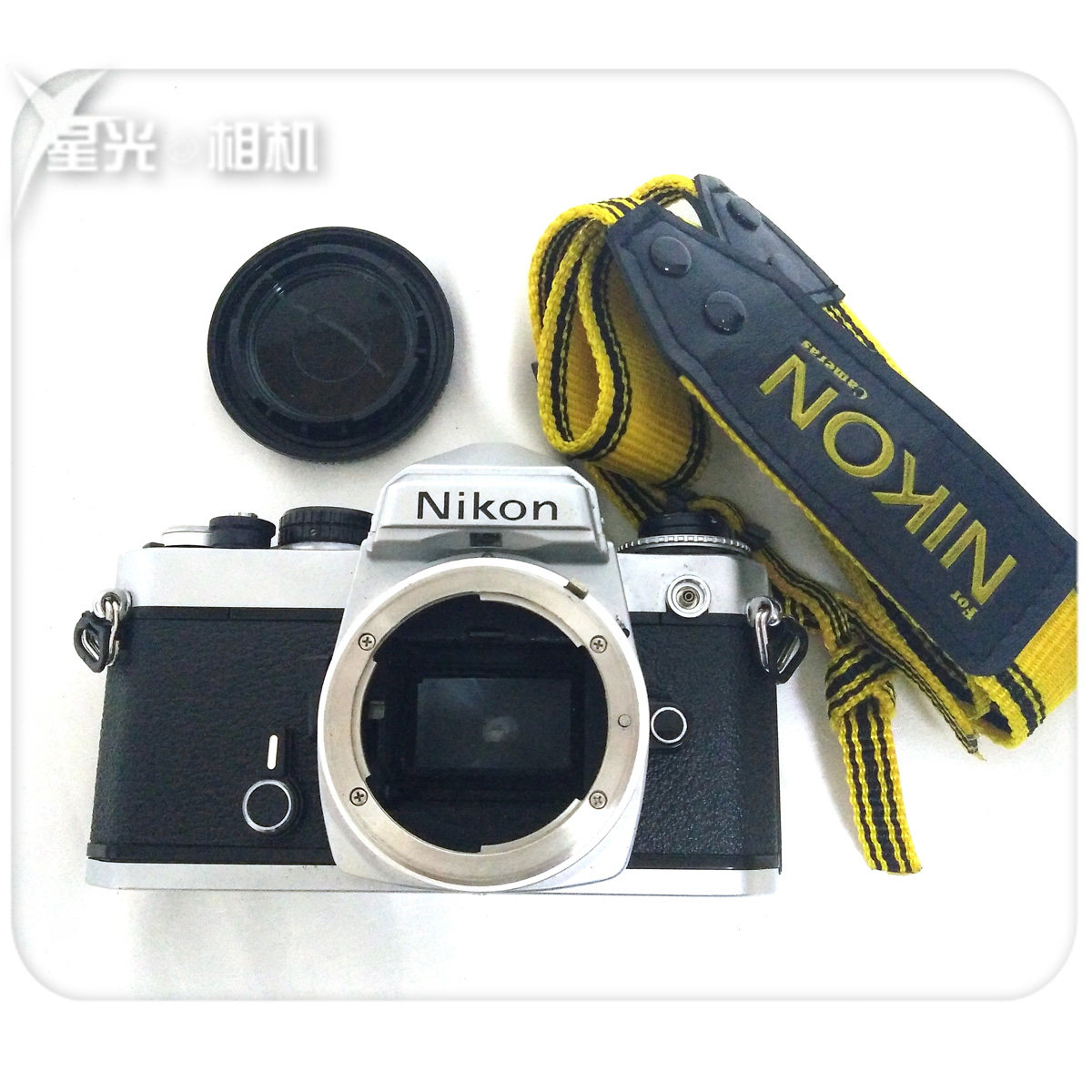 Nikon Nikon FE silver film camera automatic shutter film single eye 50mm1 4 lens