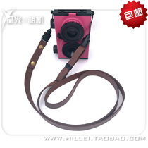 PU leather small strap fashion crystal camera female student polaroid fool film retro birthday gift