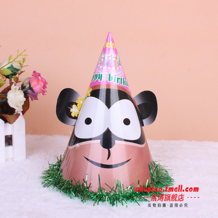 Tao Tao 15g sinh nhật bên cung cấp mũ sinh nhật Mũ bên chúc mừng sinh nhật mũ tai sinh nhật - Sản phẩm Đảng / Magic / Hiệu suất đồ hoá trang noel
